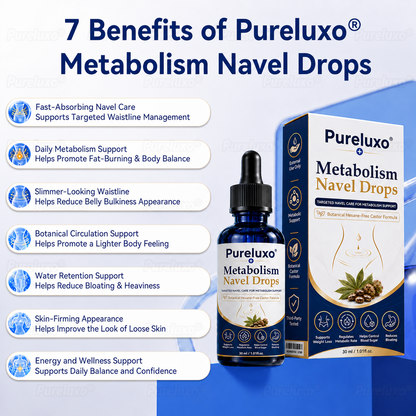 Pureluxo® 🎉 Metabolism Navel Drops